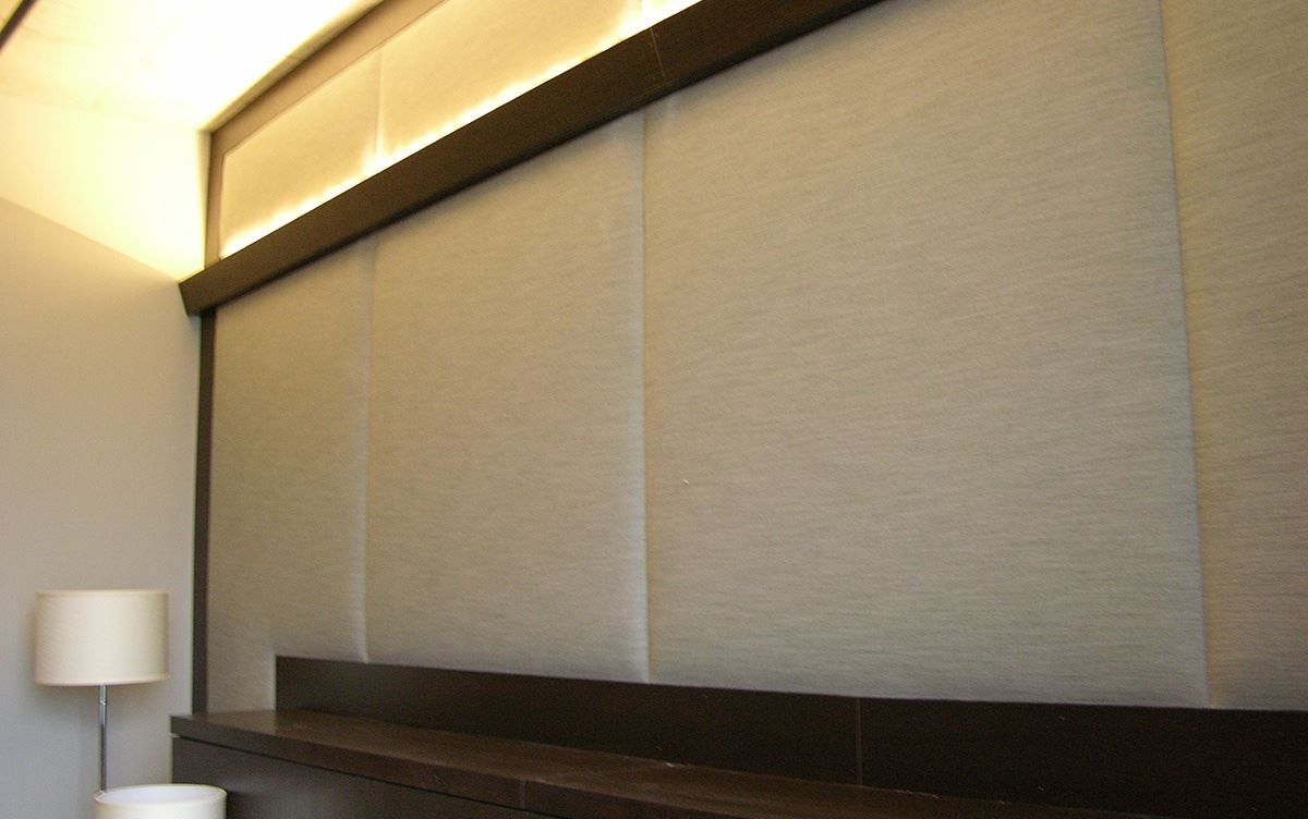 Стеновая панель из ткани Марго 4250